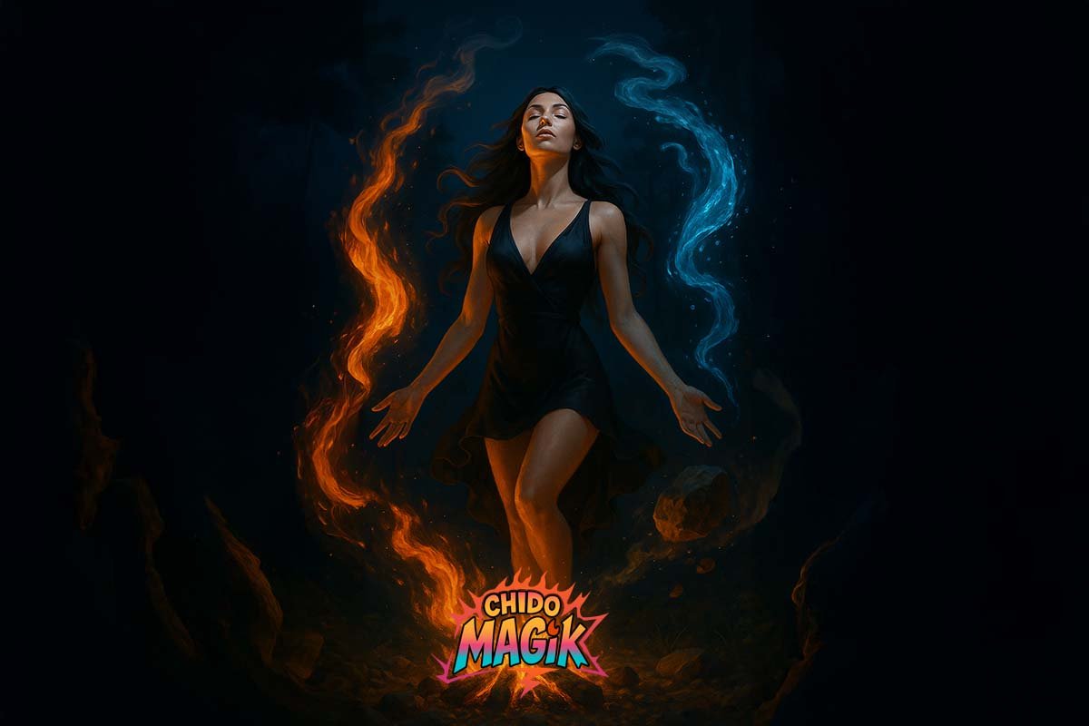 Los Cuatro Pilares de la Magia: Fuego, Agua, Aire y Tierra.