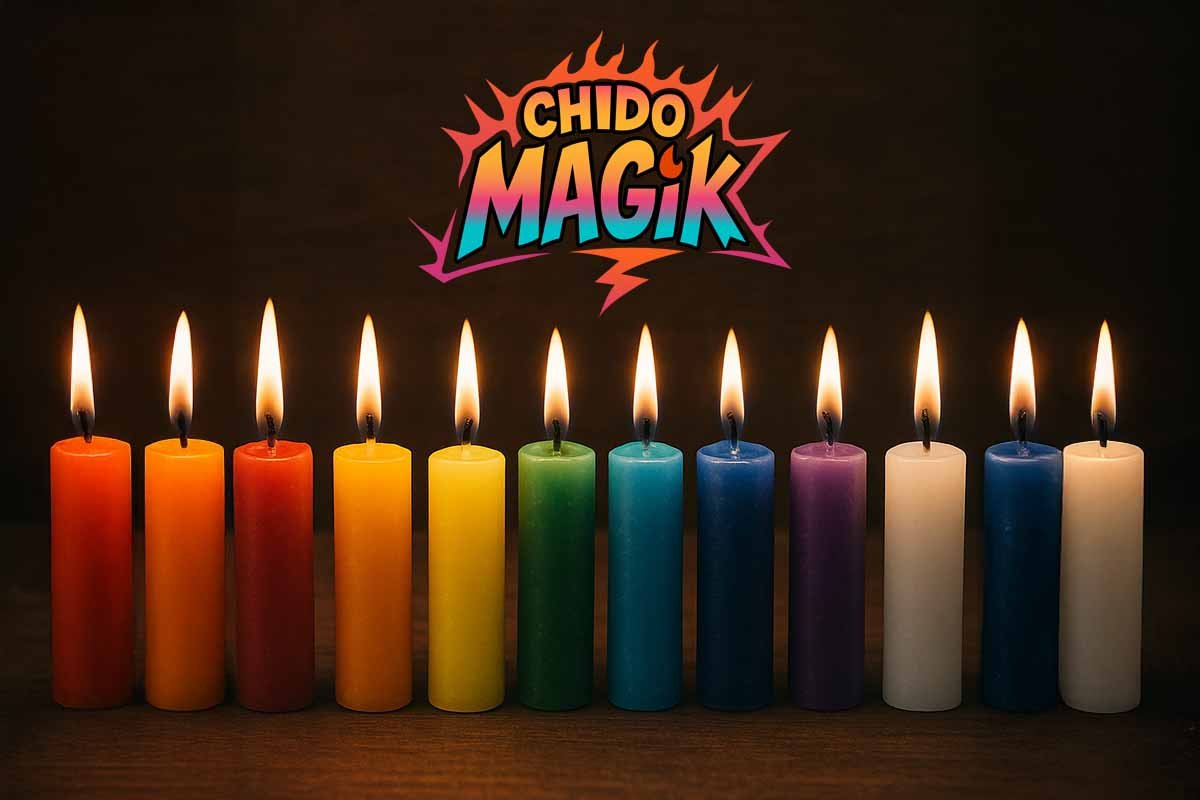 ¿Qué significa el color de las velas?